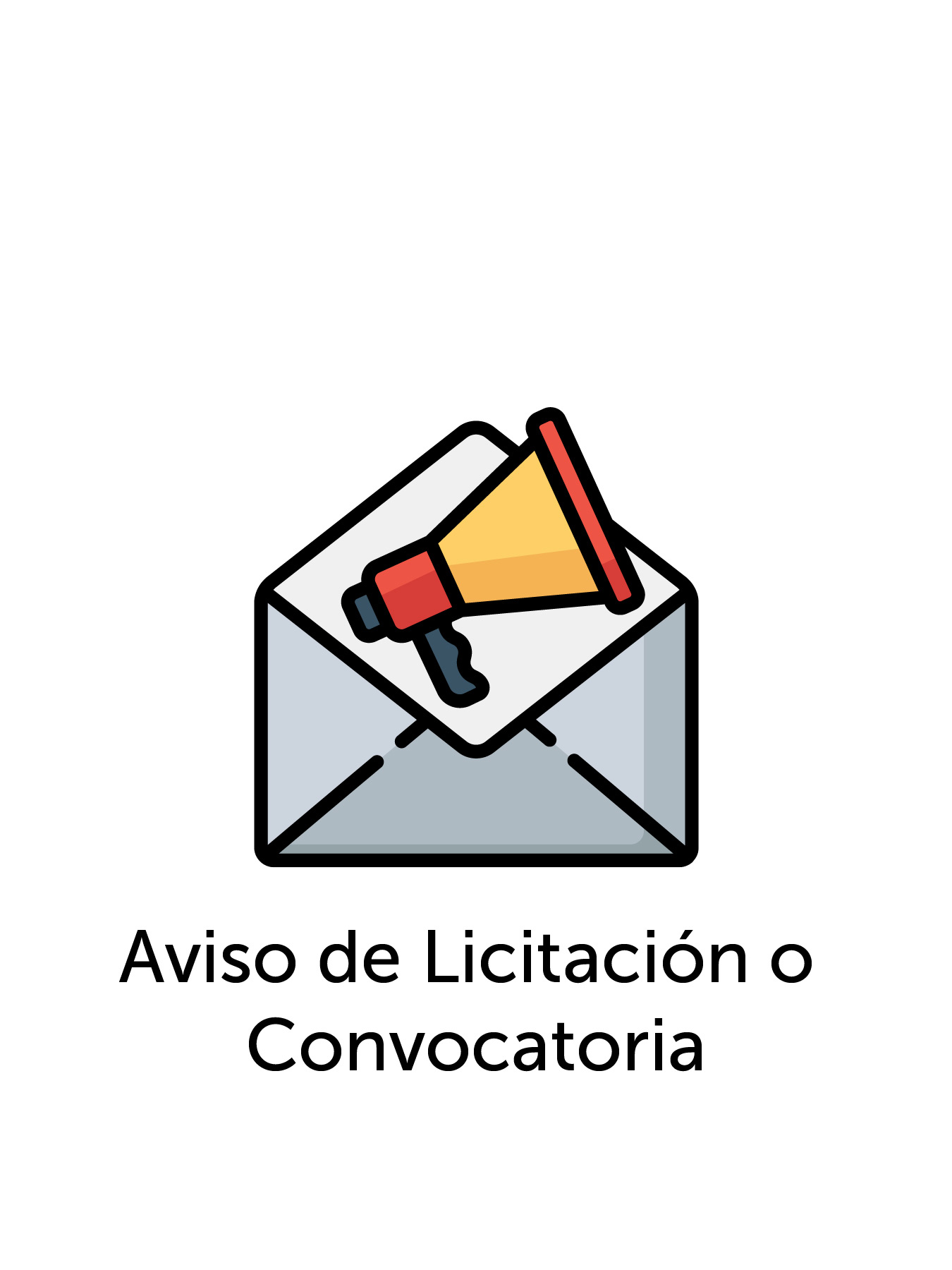 Imagen sobre aviso de licitación o convocatoria
