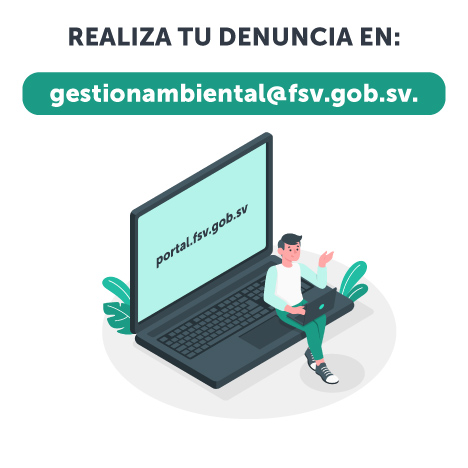 Imagen ilustrativa con el correo de denuncia ambital