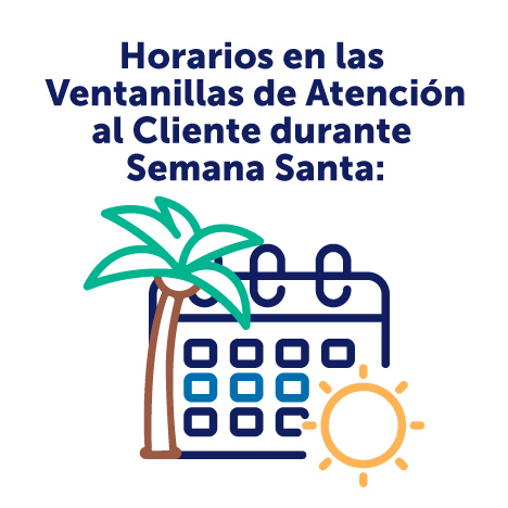 FSV informa sobre los horarios en las Ventanillas de Atención al Cliente durante Semana Santa