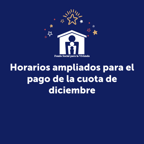 Horarios ampliados para el pago de la cuota de diciembre