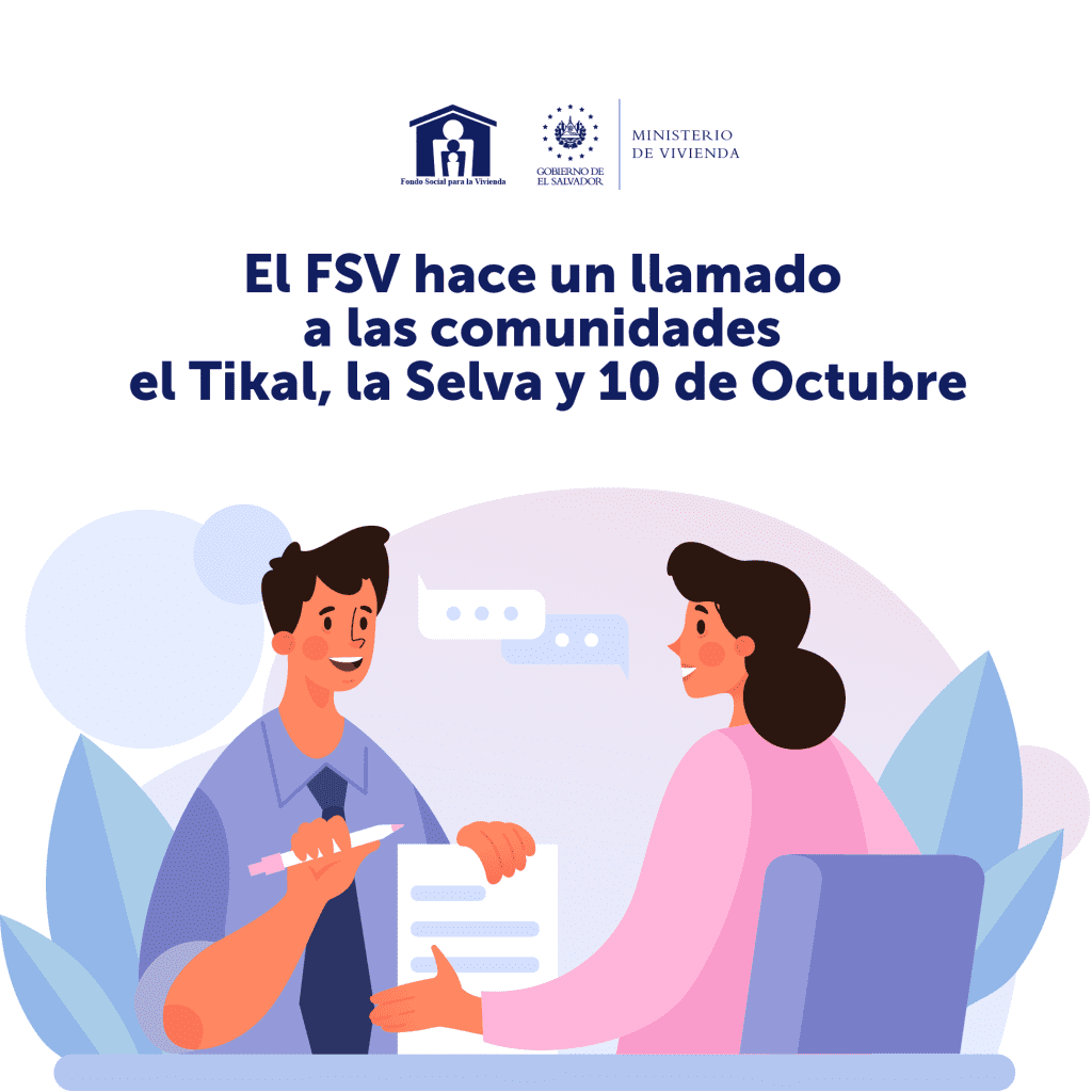 Imagen ilustrativa de listado de las 3 comunidades